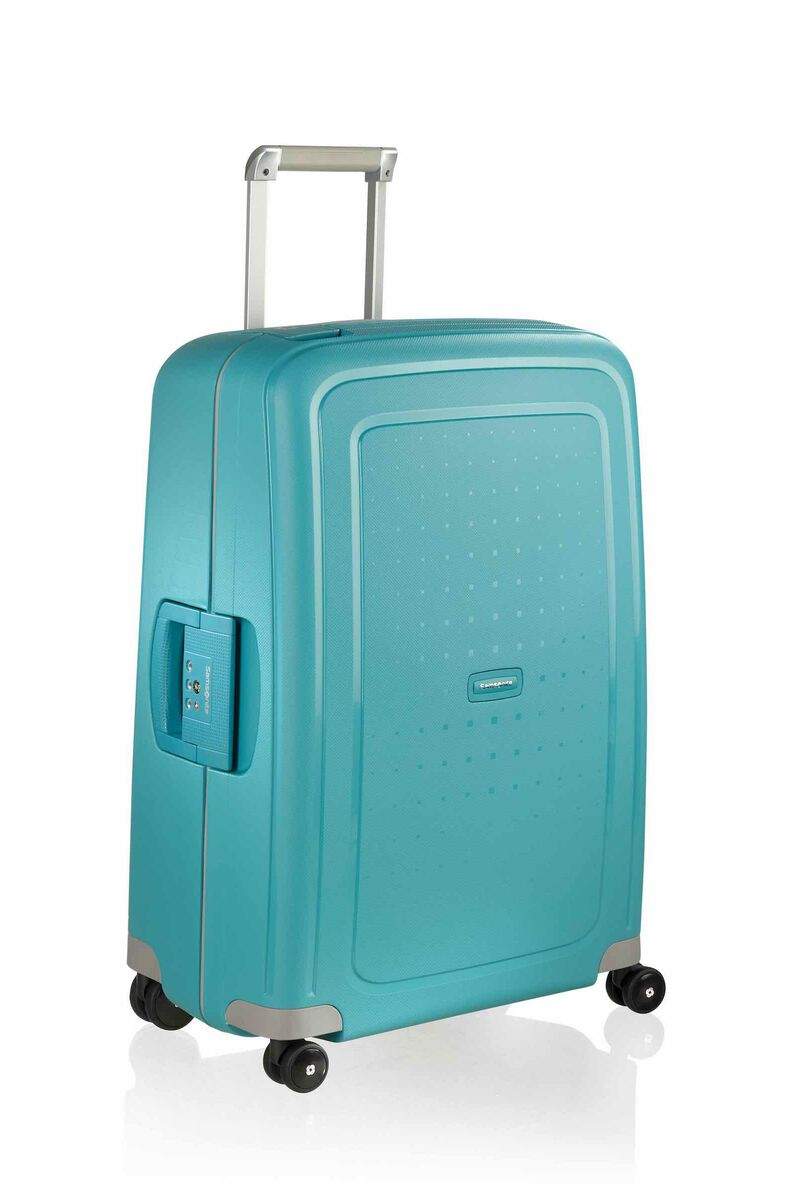 Samsonite 10U111704 S'Cure Polypropylene Trolley Bag (81 cm, Aqua