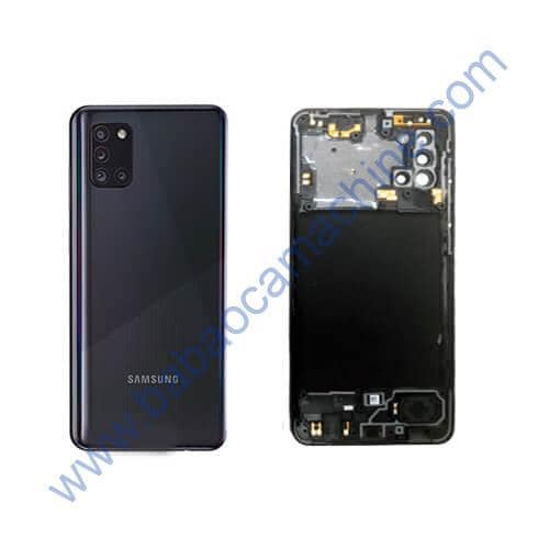 Samsung A31 Black Back Panel With Ringer Volume On Off Switch