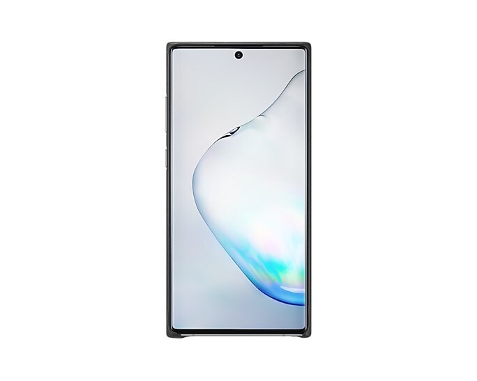 SAMSUNG Galaxy Note10+ Leather Cover Black (Smartphone Cover Galaxy Note)