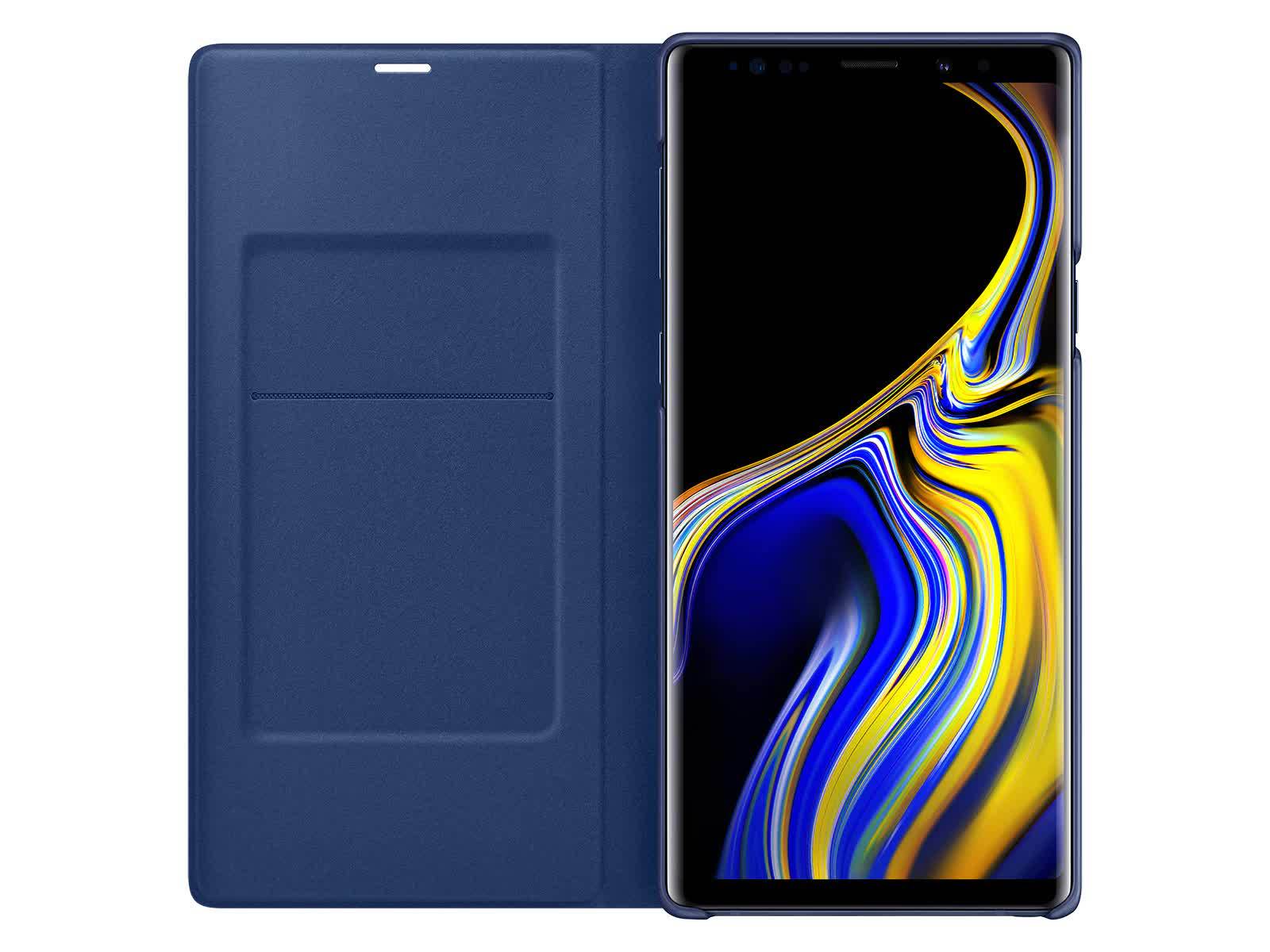 SAMSUNG Galaxy Note9 Clear View Standing Cover Blue in Mumbai at