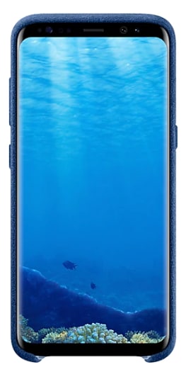SAMSUNG Galaxy S8 Alcantara Cover (Blue) in Delhi at ₹ 2,622