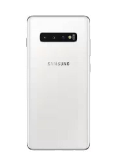 【美品・付属品付】Samsung Galaxy S10 本体 プリズムホワイト SAMSUNG (再生新品) Samsung Galaxy S10 スマートフォン 128GB