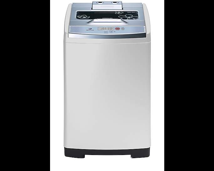SAMSUNG WA80E5LEC Top Loading With Diamond Drum, 6 kg (Silver) Washing Machine in Sangaria at