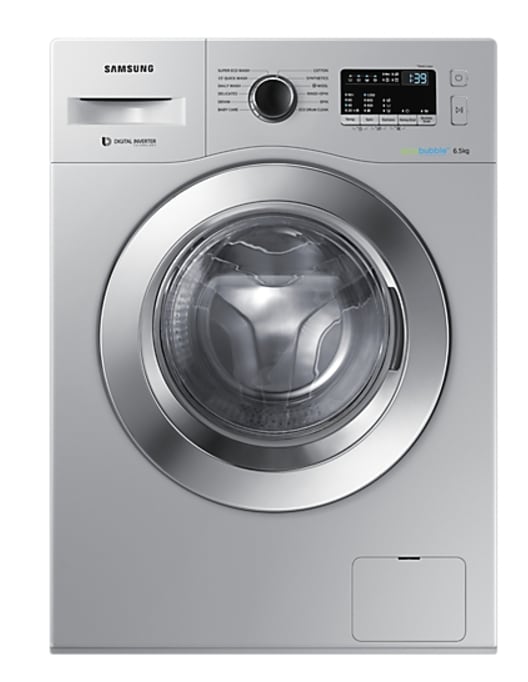Fully Automatic 6 5 Kg Silver Front Load Washing Machine in Anand