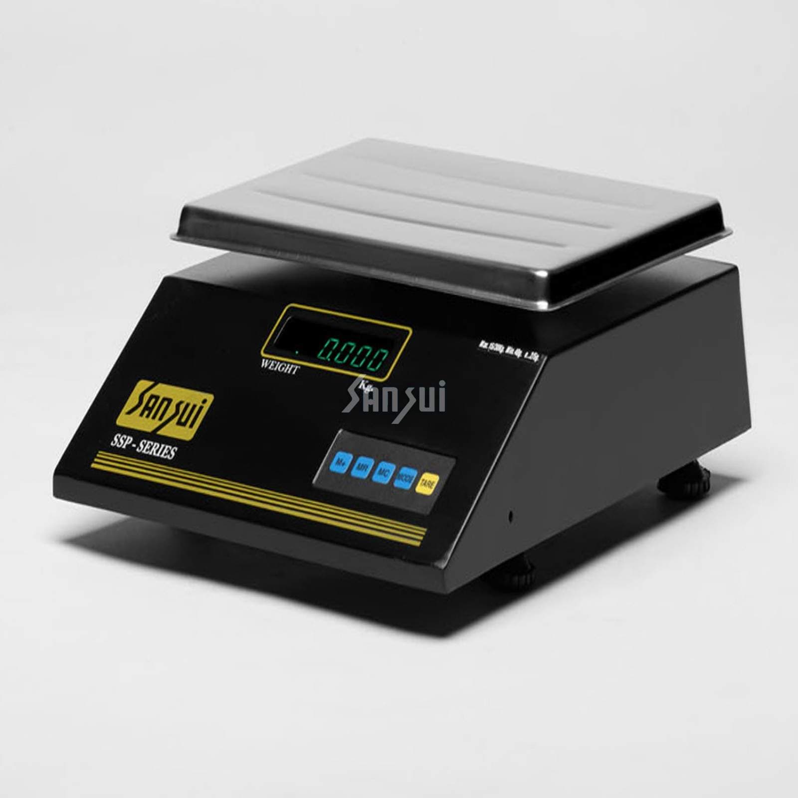 SANSUI SSP 02 BL Tabletop Weighing Machine Scale (2 kg, Black) in