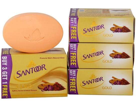 Santoor Gold Soap (Buy Get Free) 125 Gm in Mumbai at ₹ 160