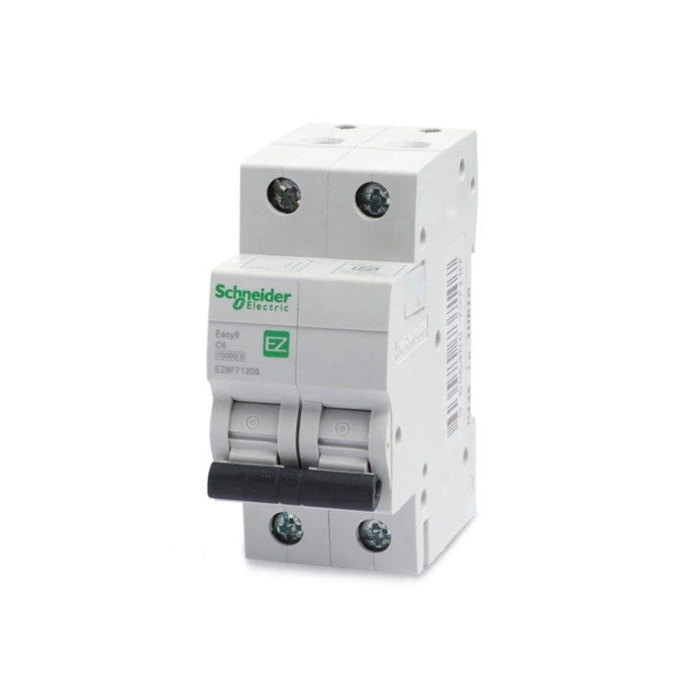 Schneider Electric Easy9 Mcb 2 Pole 10A 6000A C Curve