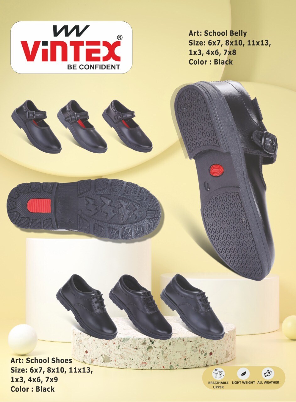 SCHOOL SHOES GIRLS BELLY 8X10 in Delhi at ₹ 115 Pair (MOQ:50