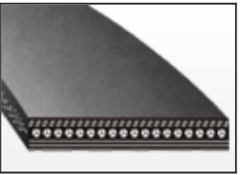 Polyurethane Seamless Flat Belts Thickness, 2000x100 Size