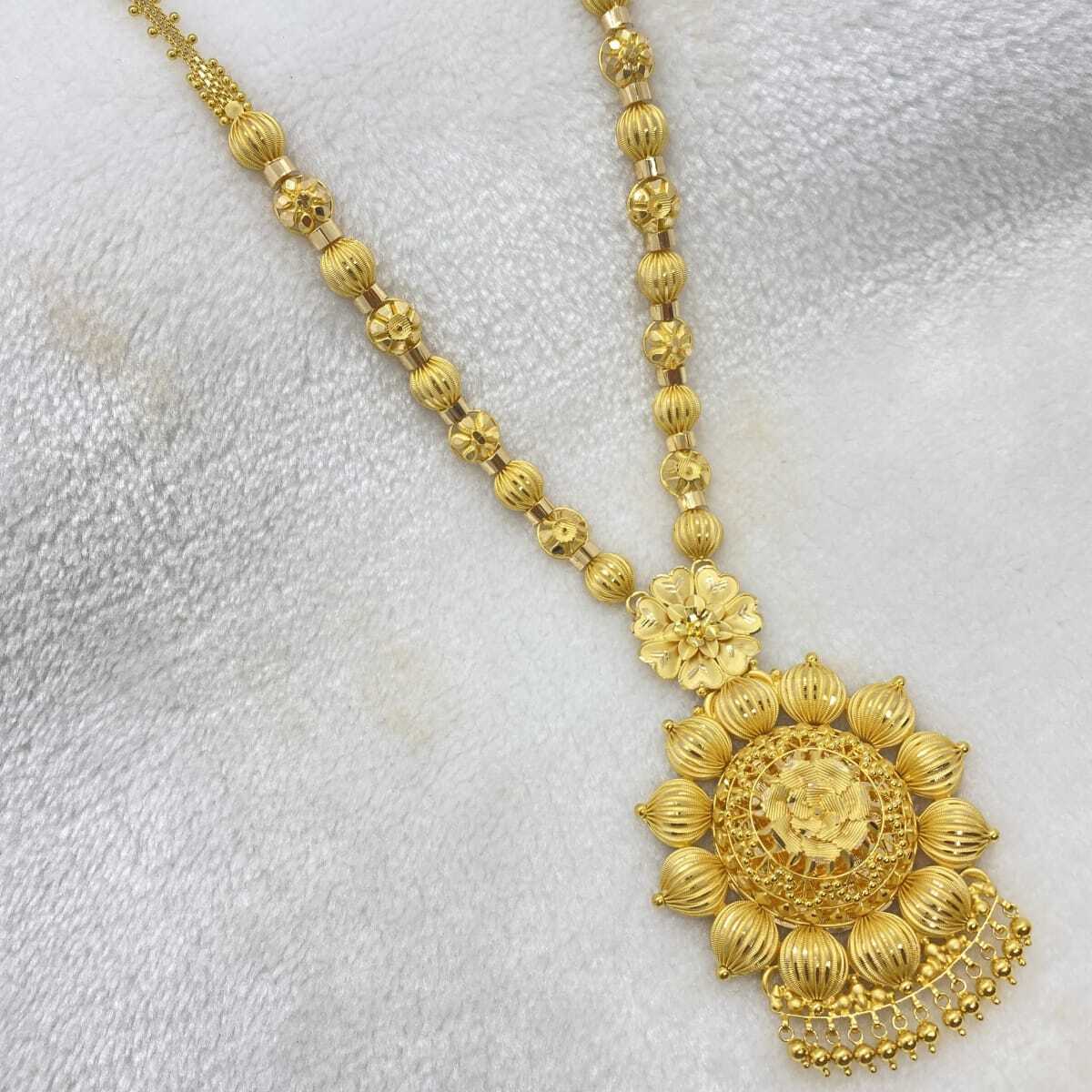 Second Hand 22Kt Plain Gold Fancy Designer Haram in Chennai at