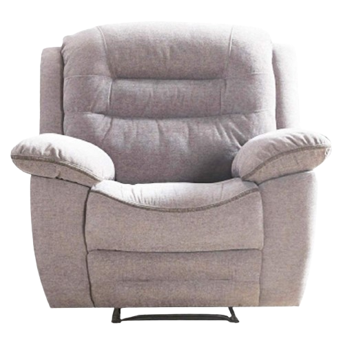 Second Hand Fabric One Seater Recliner Sofa Light Grey in Pune