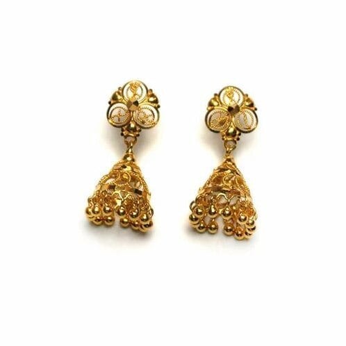 Second Hand Gold Jhumka Jewellery For Kids in Sangareddy at