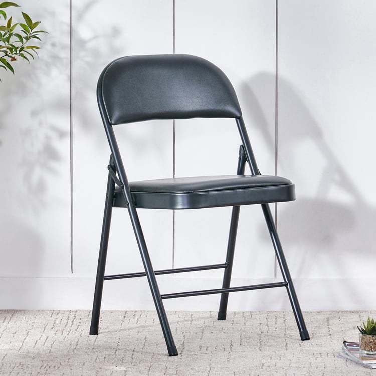Second Hand Iron Folding Chair Black in Mumbai at ₹ 650