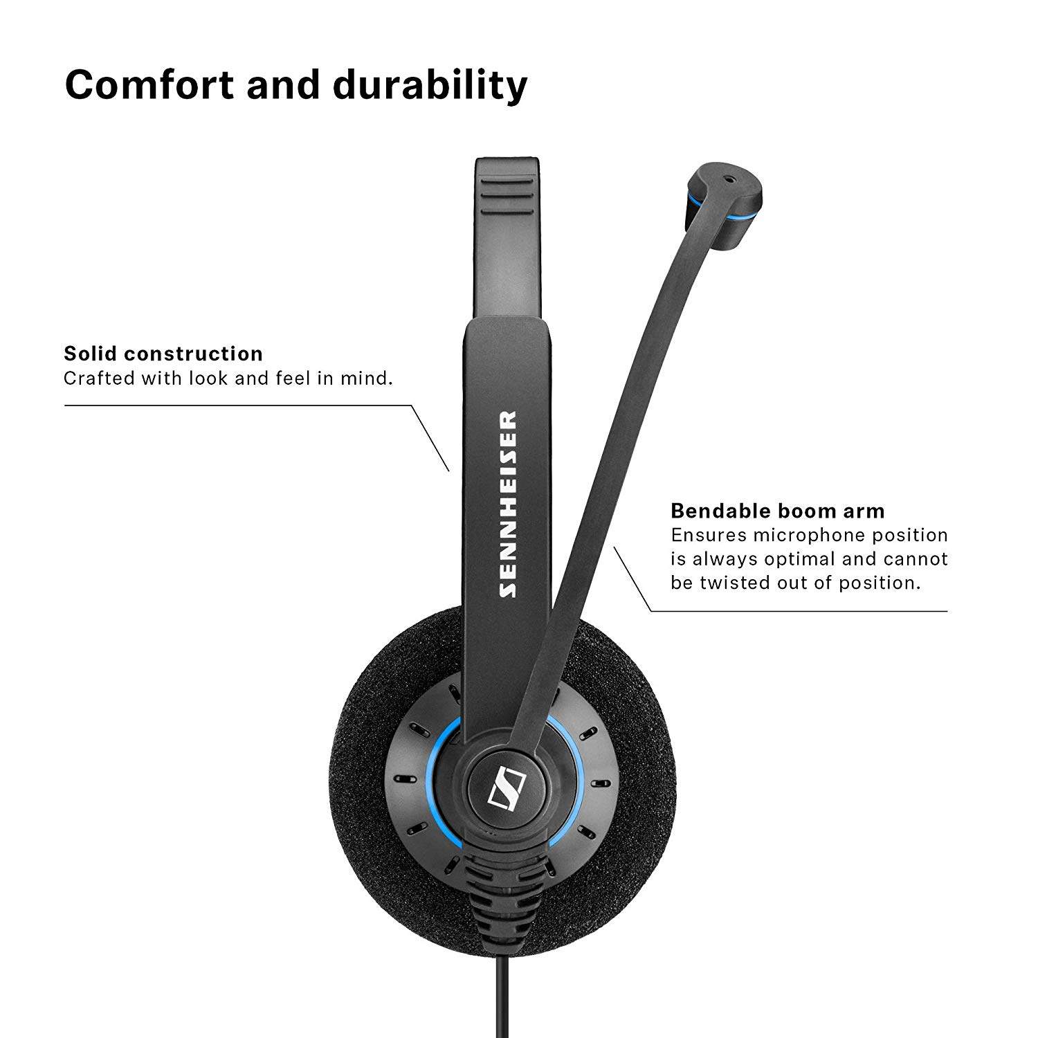 SENNHEISER Culture Series Wideband Headset (SC60-USB-CTRL) in