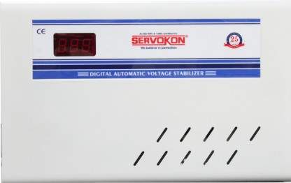 SERVOKON SK 513 A AC Voltage Stabilizer (White)