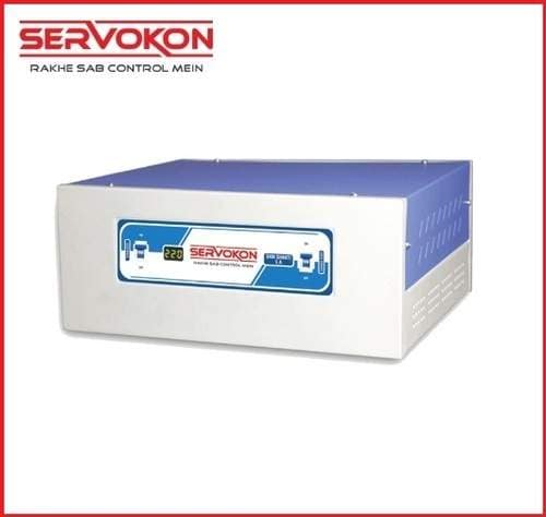 Powerline Single Phase Servo Voltage Stabilizer Air Cooled (1KVA