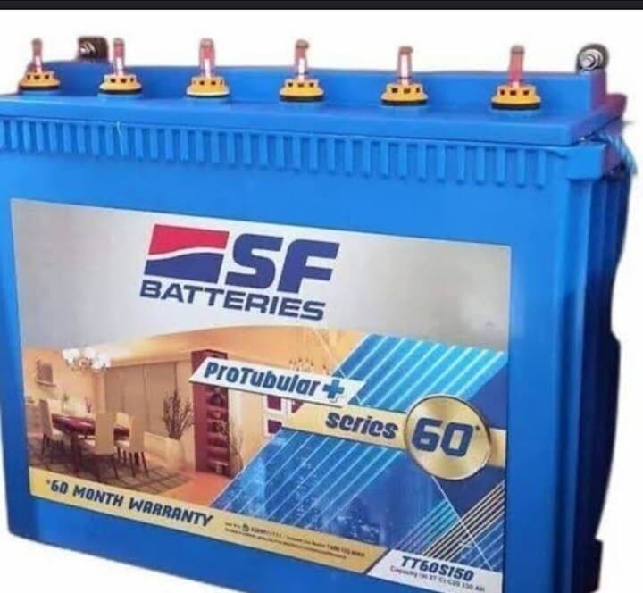 Sf Sonic Pro Tubular Plus Series Inverter Battery, Capacity:180Ah