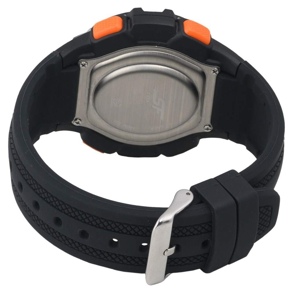 Atomic from Sonata Black Digital Watch for Men (77097PP04) in