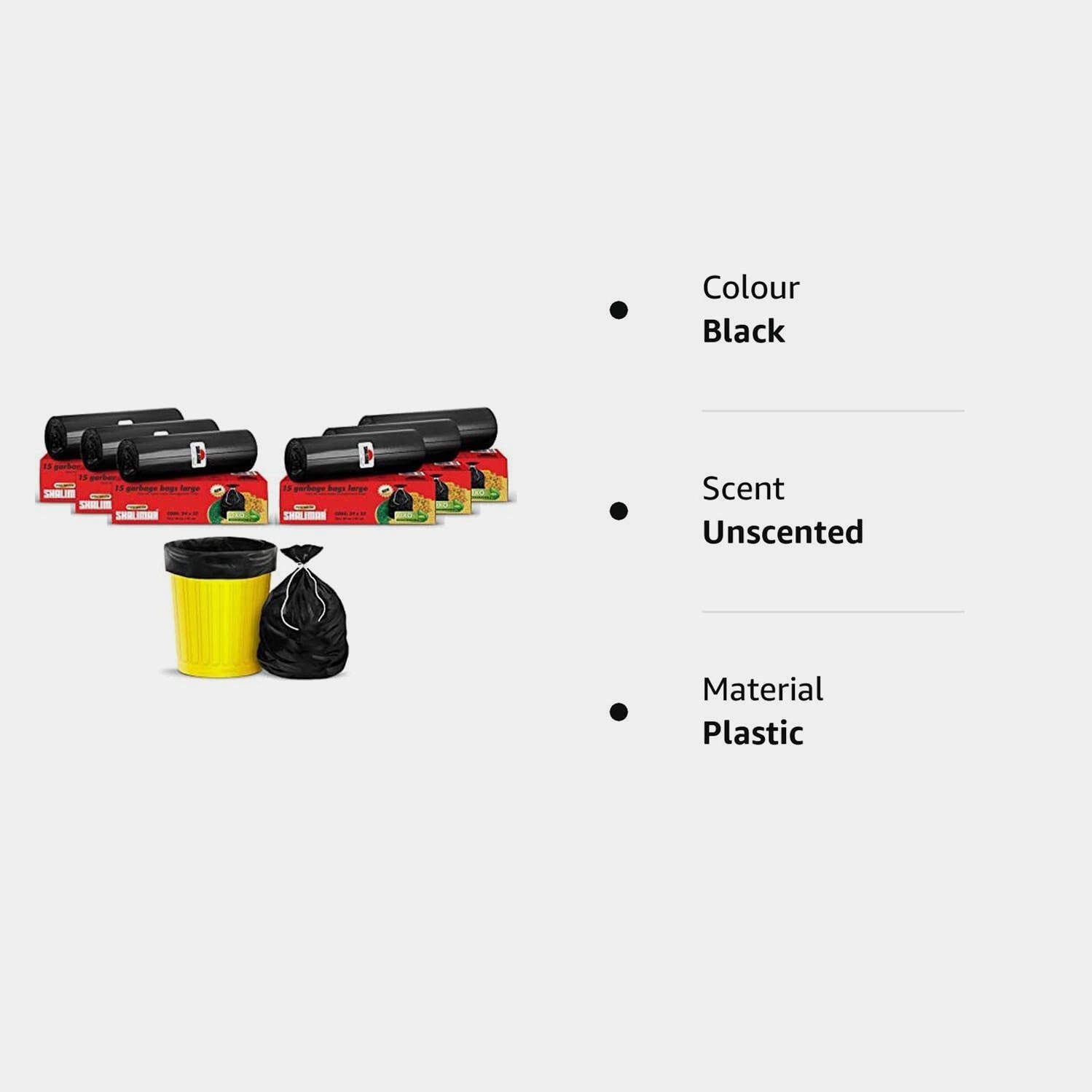 Shalimar Extra Wide Bin Bags SHALIMAR Premium Oxo Biodegradable