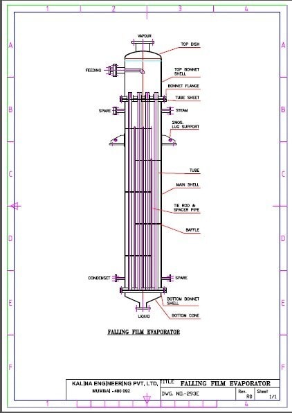 Furnace Column Heat Exchanger Reactor Shell And Tube Heat