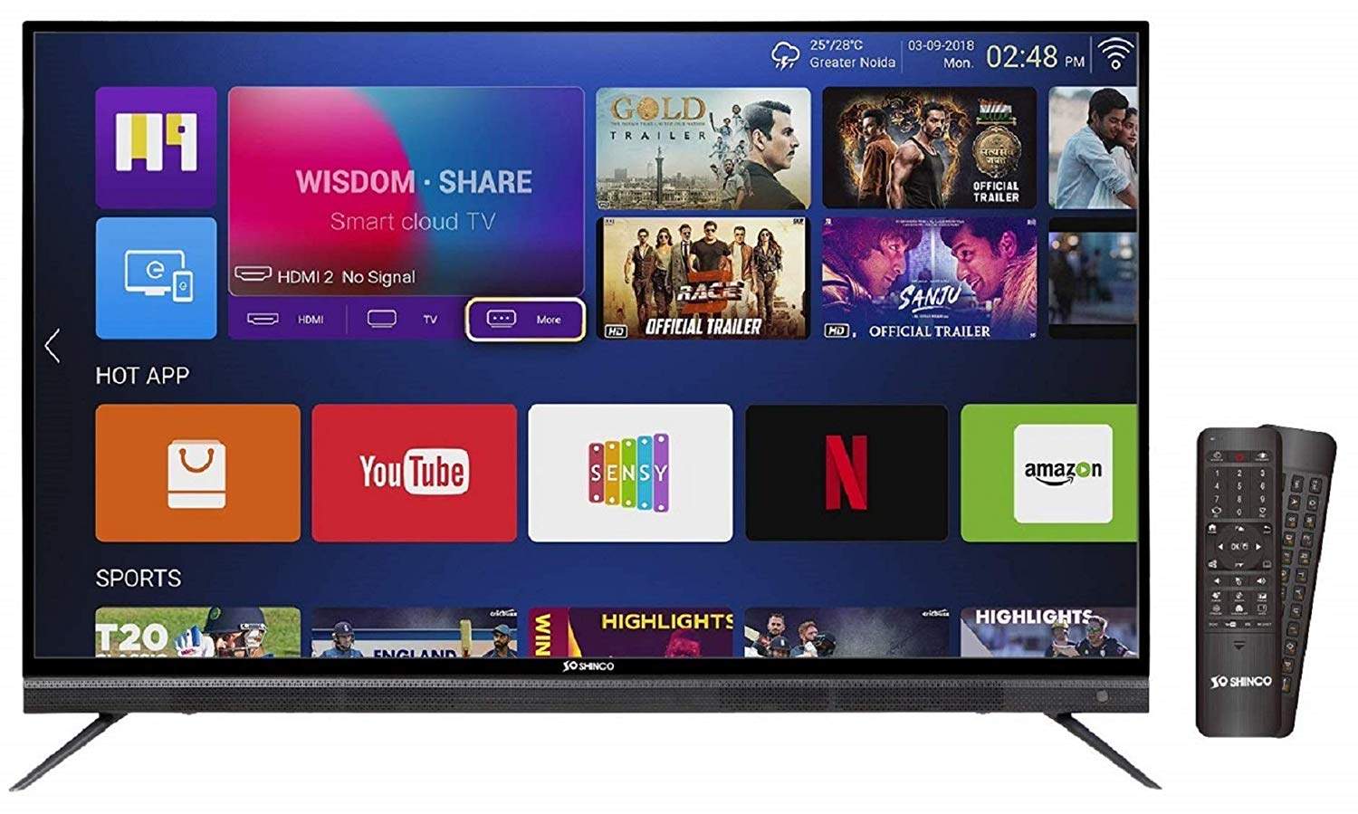 Buy Shinco S65QHDR10 165.1 cm (65 Inches) 4K Ultra HD LED TV