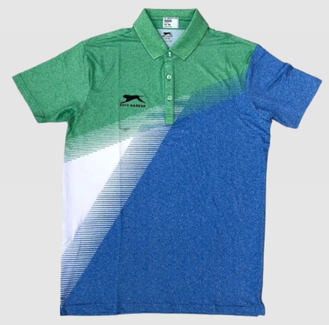 Shiv Naresh TriColor Sports Green Tshirt, Size-(S To XL) in Puri