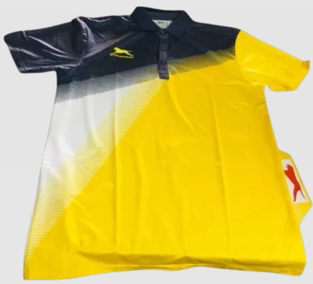 Mens Tshirt Hind Running T Shirt Shiv Naresh TriColor Sports