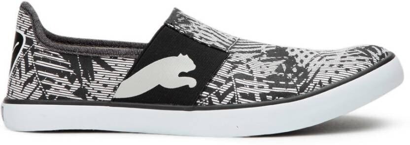 PUMA Men's Lazy Slip On Graphic DP Sneaker (Size 9, Black) in