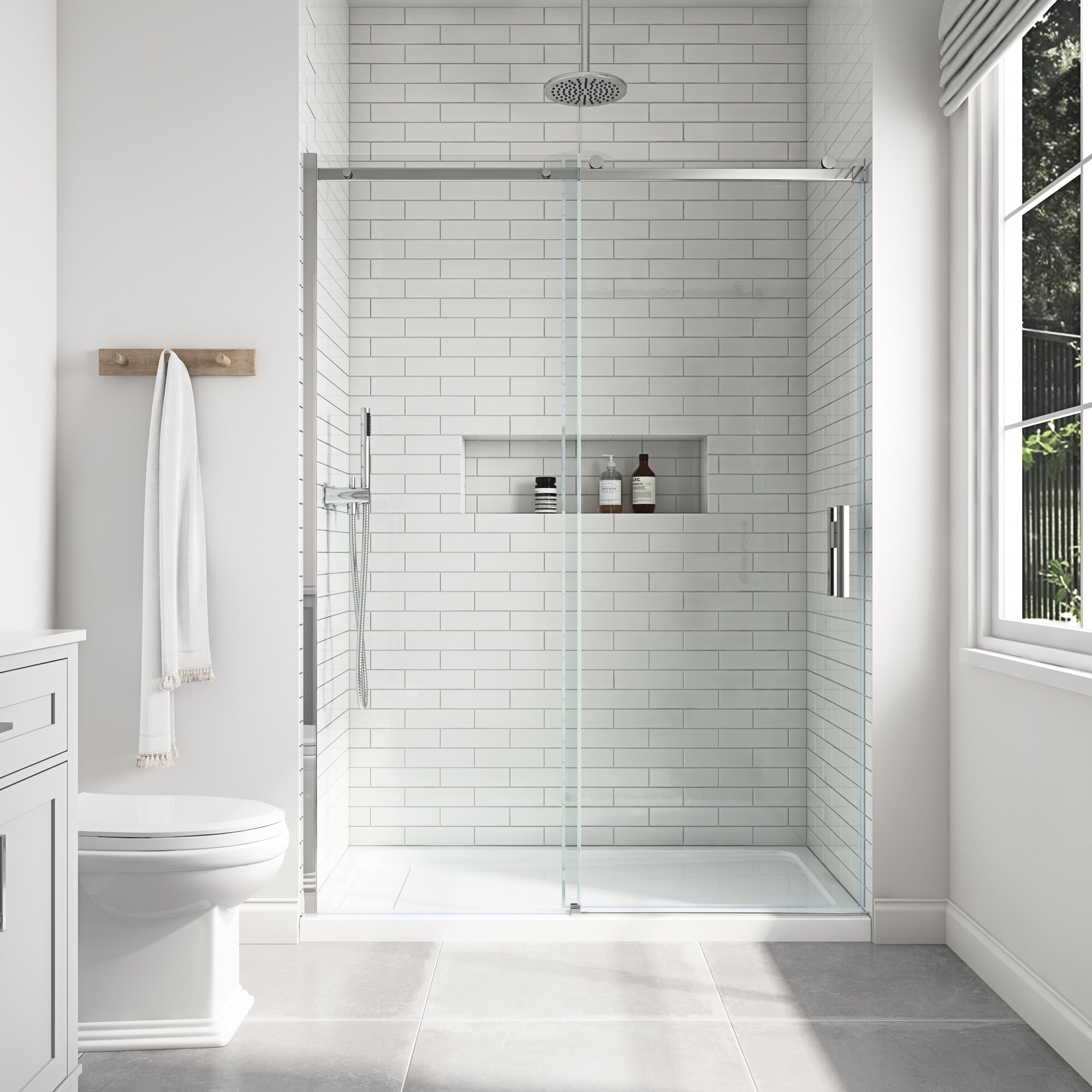 Shower Glass Door in Moga at ₹ 350 by Lakhveer - Main Image