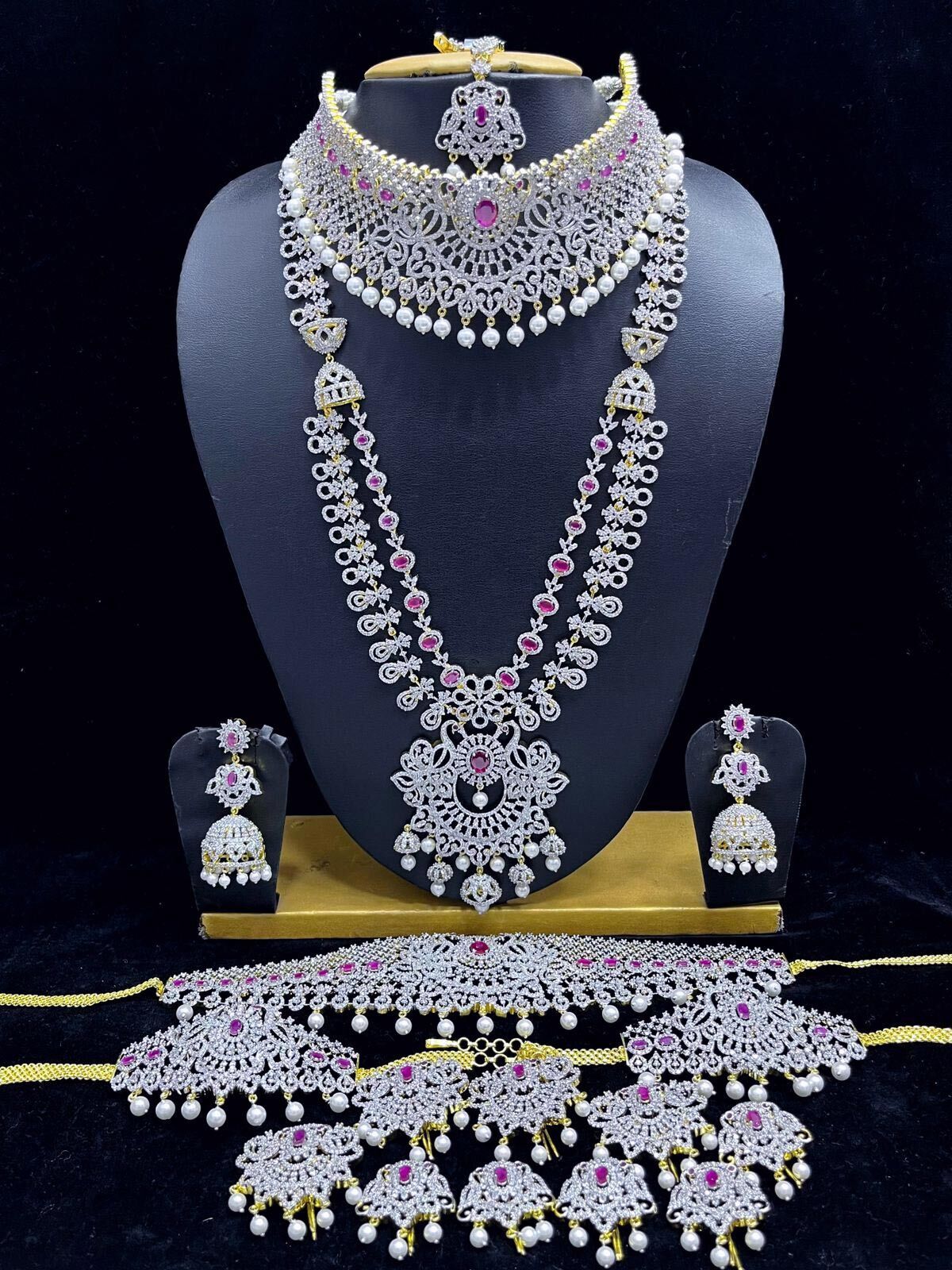 Silver Bridal Jewellery Set in Davangere at ₹ 15,000 ₹ 30,000