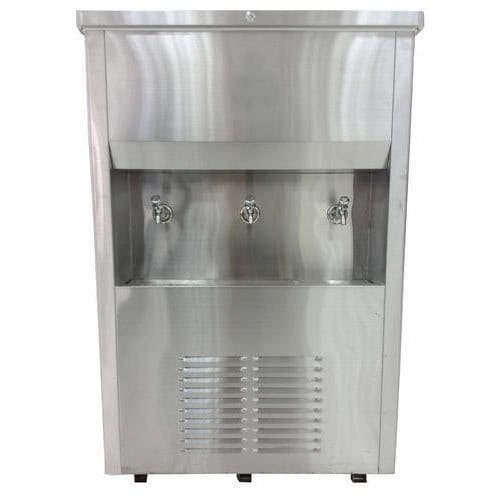 Silver Cold Industrial Water Cooler, Storage Capacity: 40 L,