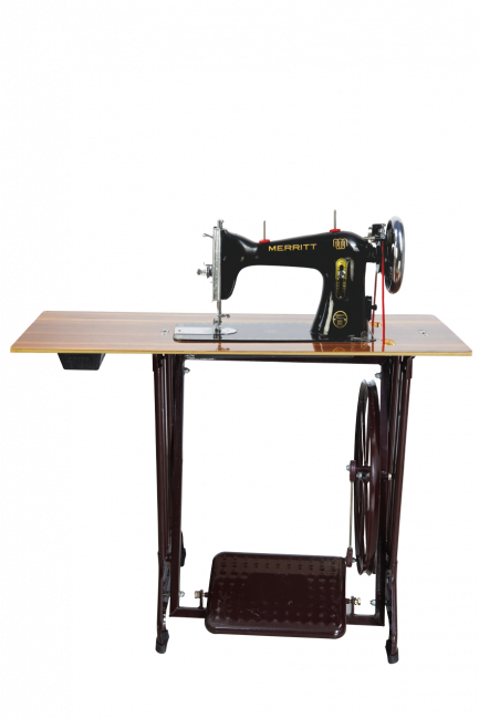 Singers Sewing Machine Merritt Foot Basic With Sheet Metal Stand