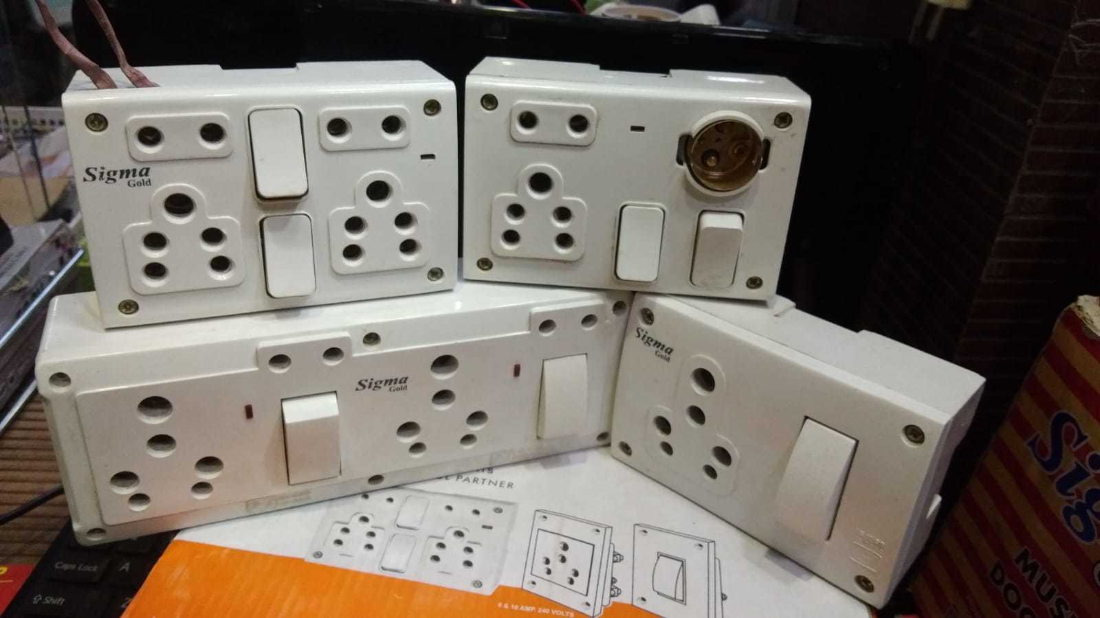 Single Phase 1500W Electric Motor Board, Aluminum Matte Finish