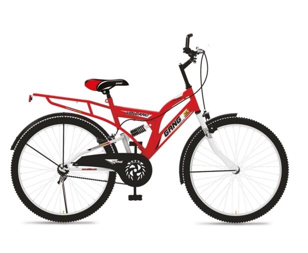 Buy SK Bikes 43 cm (17) Volcano ZX RS Bicycle B.Red & B.White