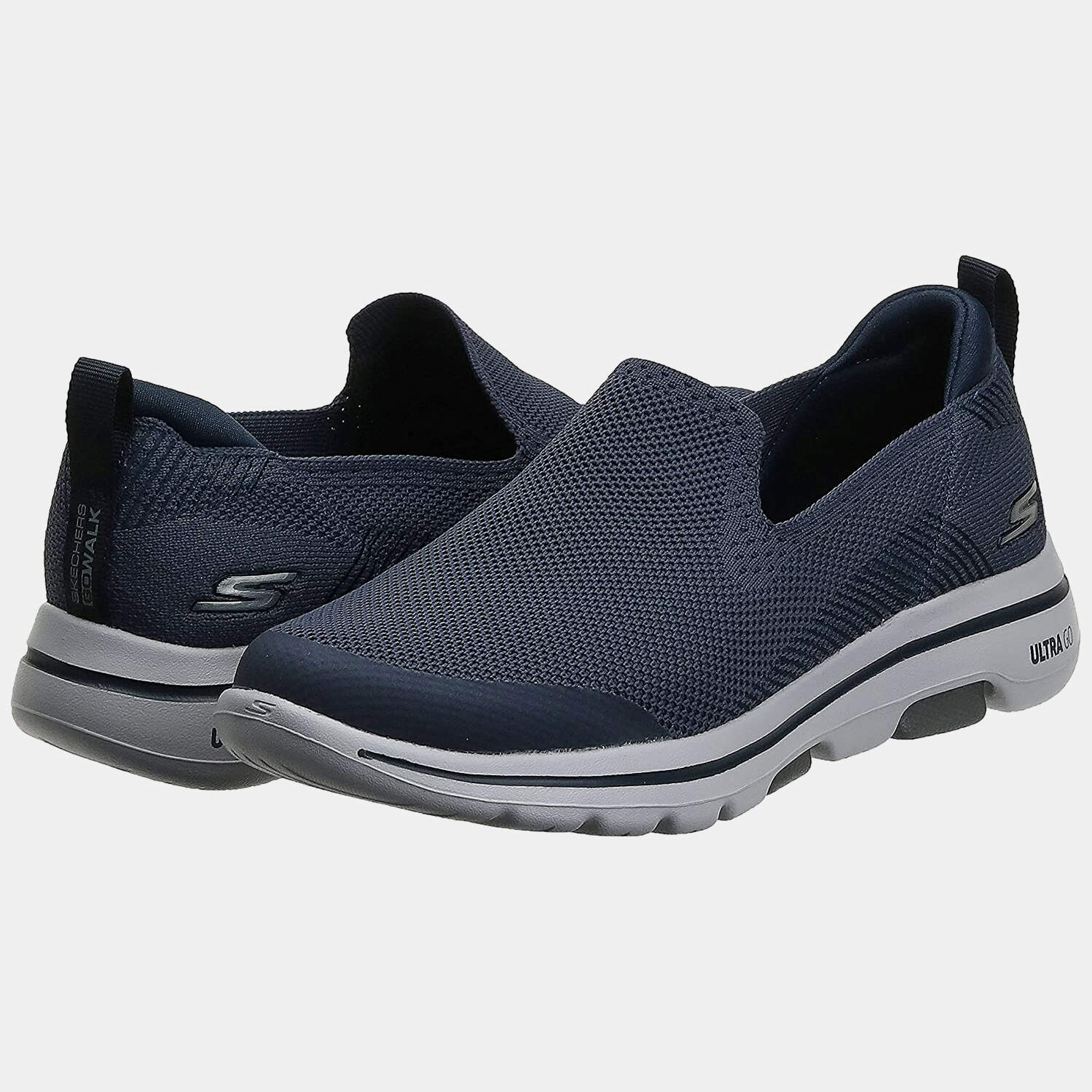Skechers Men'S Go Walk 5-Sparrow Walking Shoes (Colour: Navy
