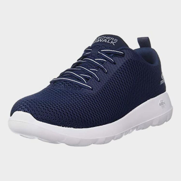 Skechers Men'S Go Walk Max-Effort Navy Blue/White Running