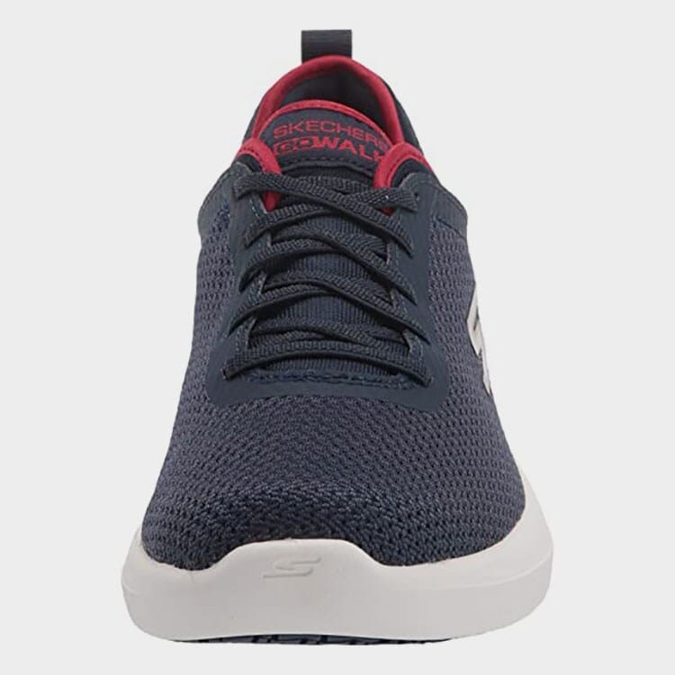 Skechers Men'S Gowalk Stability Progress Shoe (Colour: Navy/Red