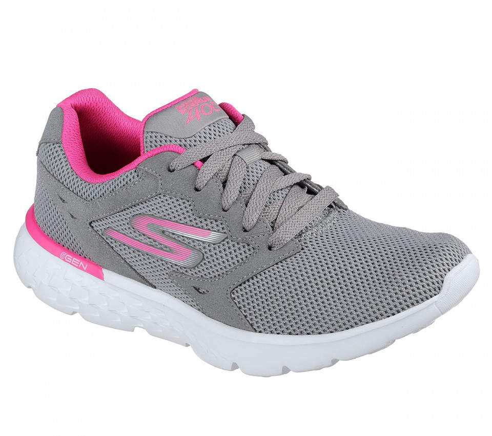 Skechers Womens GO RUN 400-OPTIMAL US NAVY, CORAL [14799] in