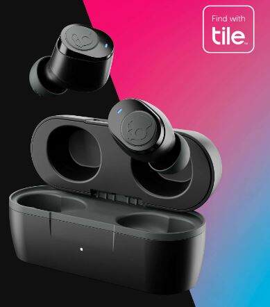 Skullcandy Jib True Wireless Earbuds Earbuds (True Black) in