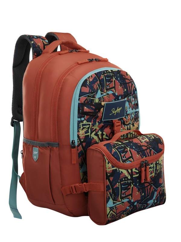 Skybags Astro Extra Tiffin Box Coral School Backpack 36L in Mumbai