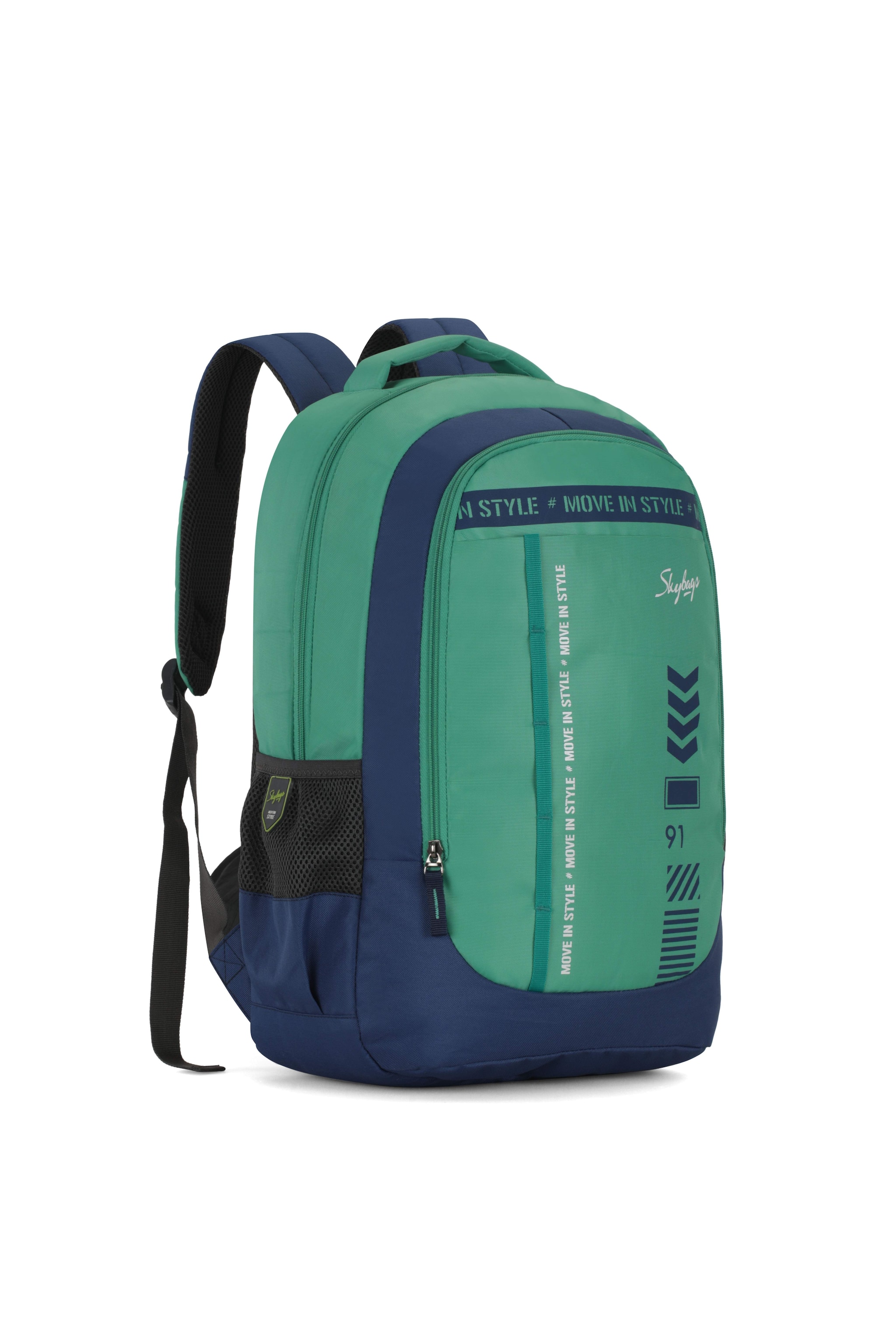 Skybags Beatle Backpack Green/Blue in Delhi at ₹ 1,407