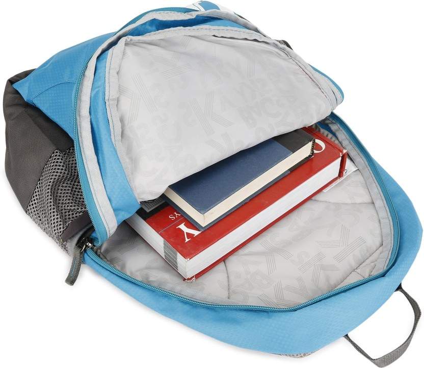 Skybags BRAT 10 SCHOOL BAG (E) BLUE 25 L Backpack (White, Blue