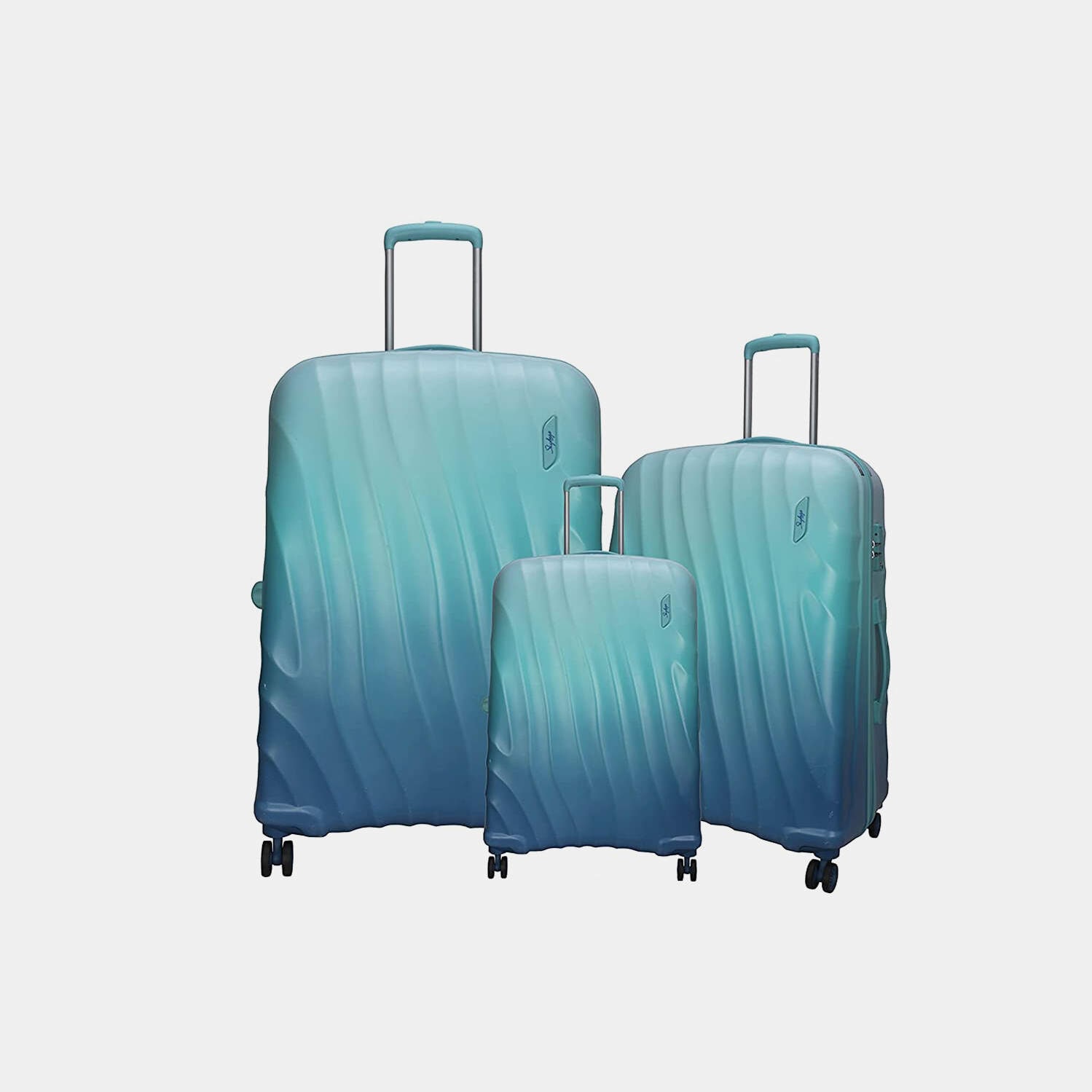Skybags Vip Polycarbonate Suitcase Skybags Dual Print Small Medium