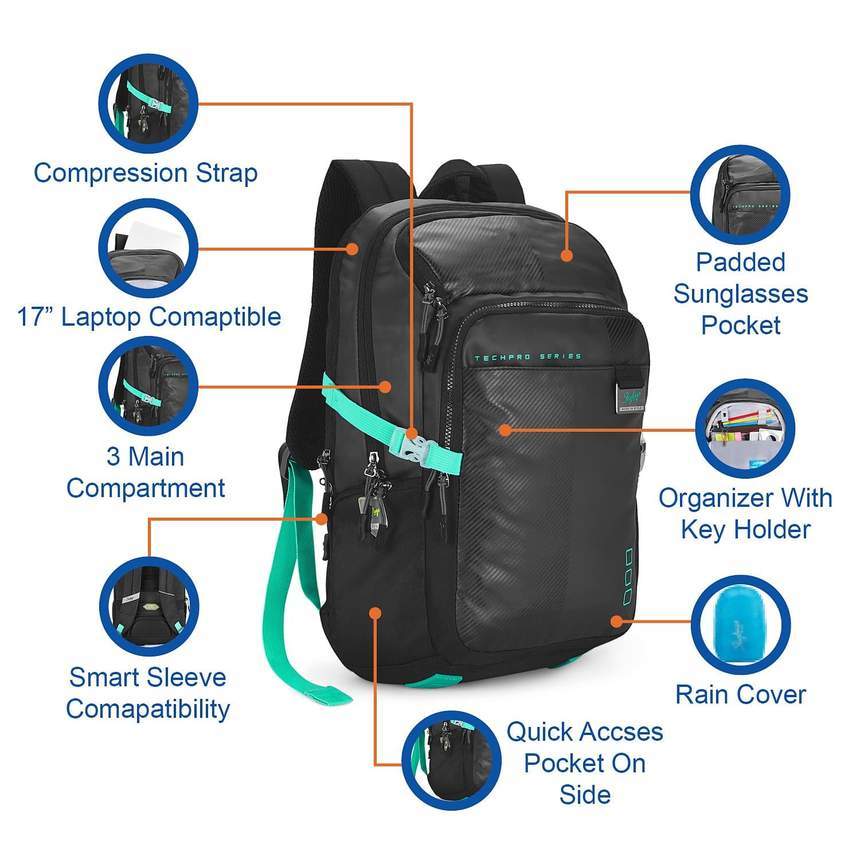 Skybags Intern 2 Laptop Backpack in 