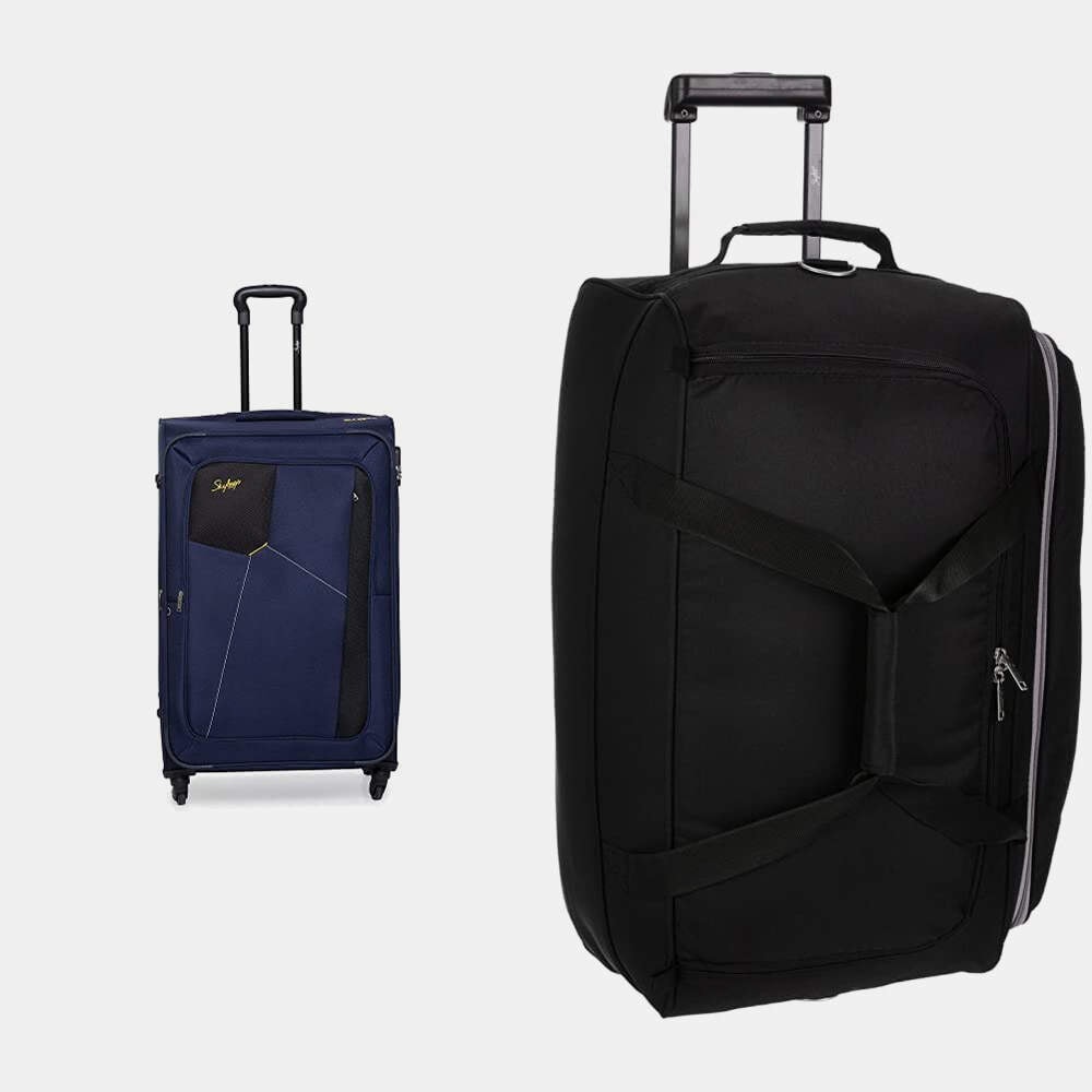 Skybags Rubik Polyester 78 Cms Softsided Check-In Luggage