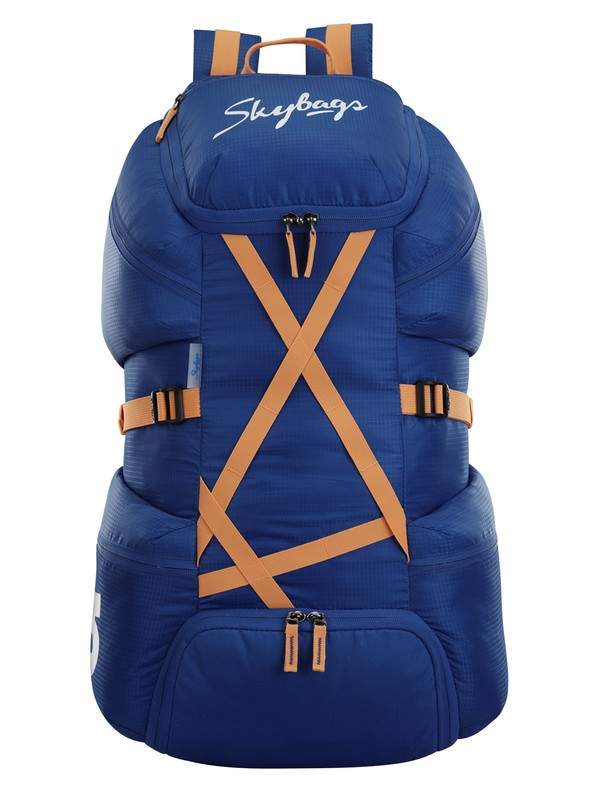 Skybags Flash Blue Rucksack 55L in Delhi at ₹ 5,917 ₹ 6,100 by
