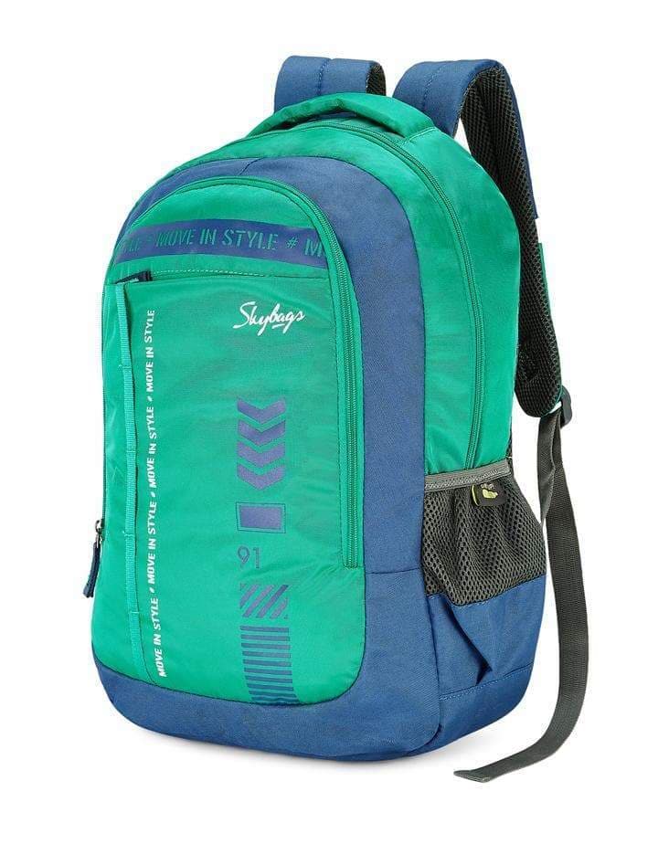 Skybags Beatle Backpack E (Green-Blue) in Mumbai at ₹ 1,900