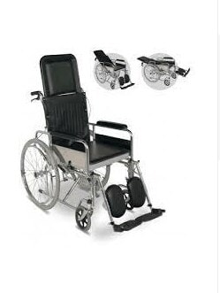 Karma Sleeping Position Commode Wheelchair R8 in Bangalore at
