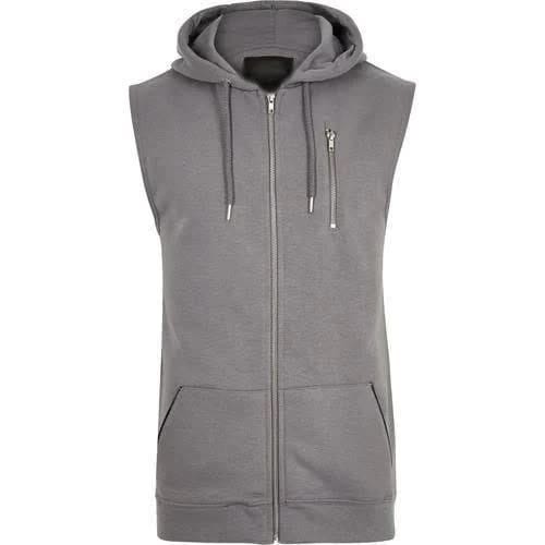Sleeveless Hoodie for All Ages in Latest Model in Tirupur at
