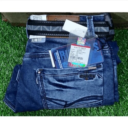 Slim Fit Casual Wear Mens Sparky Denim Jeans in Bellary at best price by  Al-farz Creation - Justdial